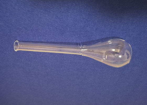 চীন ব্যক্তিগতকৃত Fused Quartz Labware / Kjeldahl Flask LongML দিয়ে 100 এমএমএল সরবরাহকারী