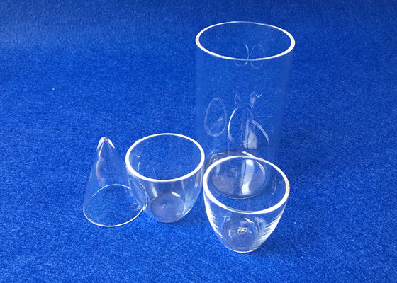 বিভিন্ন ভলিউম ঐচ্ছিক Fused কোয়ার্টজ Labware / কোয়ার্টজ গ্লাস বেকার সরবরাহকারী